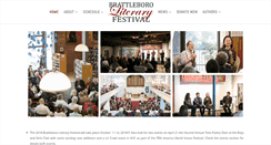 Desktop Screenshot of brattleboroliteraryfestival.org